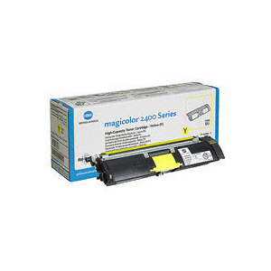 Minolta 1710589-005 Toner Cartridge Yellow - Remanufactured