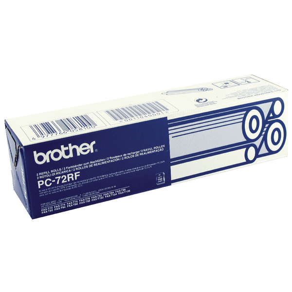 Brother Thermal Transfer Ink Ribbon (Pack of 2) PC72RF