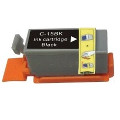 Compatible Canon 8190A002AA (BCI15) Black Ink Cartridge