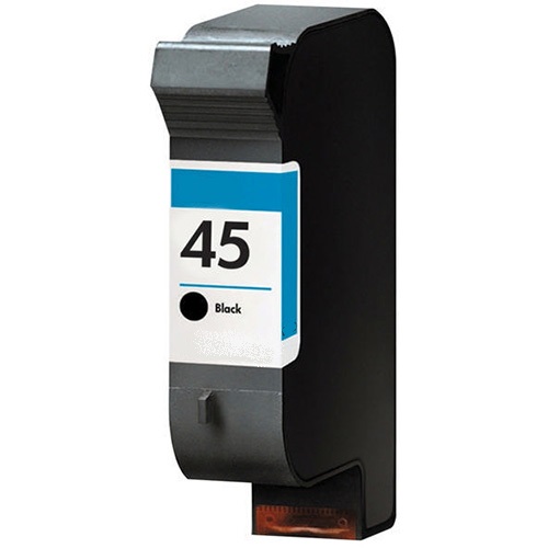 Remanufactured HP 51645AE (45) Black Ink Cartridge