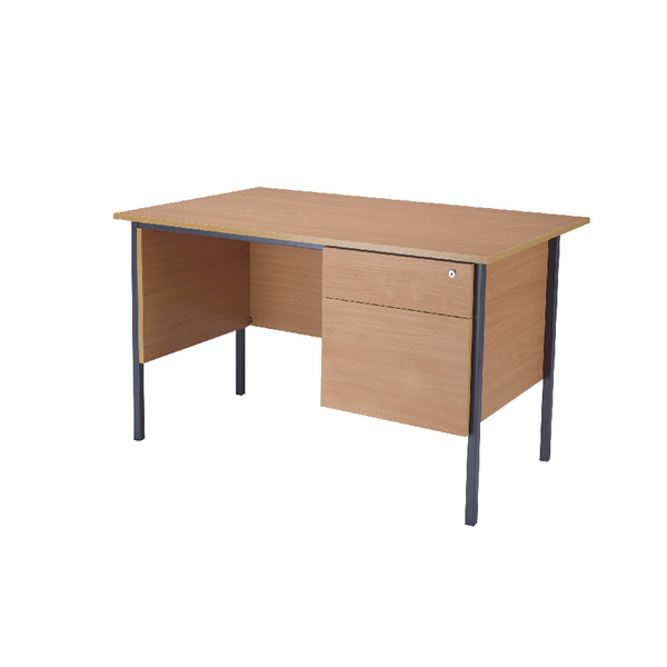 Four shop leg desk