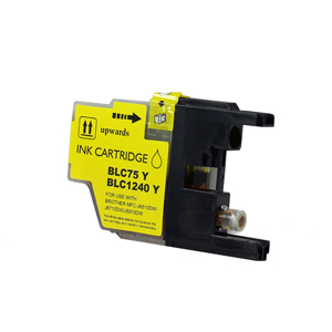 Brother LC1240Y (LC1240) Yellow Inkjet Cartridge - Compatible