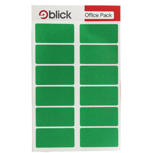 Blick Green Labels in Office Packs (Pack of 320) RS019558