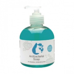 2Work Antibacterial Pump Hand Soap 300ml (Pack of 6) 2W30037
