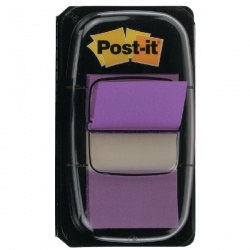 Post-it Purple Index Tabs 25mm (Pack of 600) 680-8