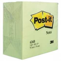 Post-it Note Cube 76 x 76mm Canary Yellow 636B