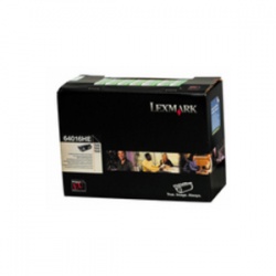 Lexmark 64016HE / 64015HA Black Toner Cartridge 21K - Remanufactured