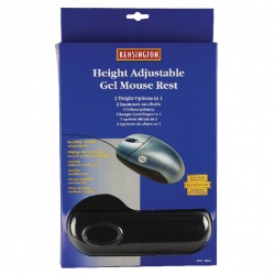 Kensington Black Height Adjustable Gel Mouse Pad 57711