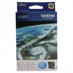 Brother LC985C Cyan Inkjet Cartridge LC-985C