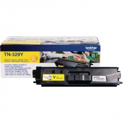 Brother TN-329Y Yellow Super High Yield Laser Toner Cartridge TN329Y