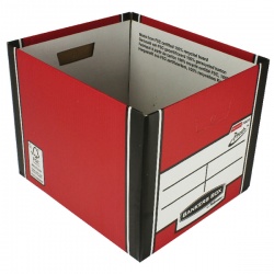 Bankers Box Red Presto Bankers Box Premium Storage Boxes (Pack of 10) 7260703