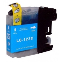 Brother LC123 Cyan Ink Cartridge - Compatible