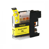 Brother LC125XL Yellow Ink Cartridge - Compatible