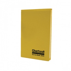 Chartwell Weather-Resistant Survey Field Book 130x205mm Yellow 2006