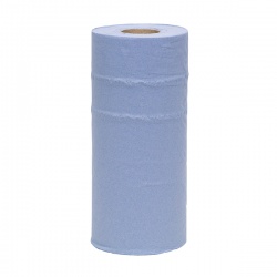 2Work 10 Inch Paper Roll Blue HR2240