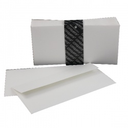 Conqueror Laid DL Wallet Envelope 110x220mm High White (Pack of 500) CDE1440HW