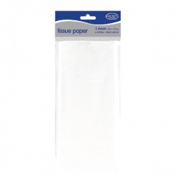 Tissue Paper White 5 Sheets 500x750mm (Pack of 36) CTY08050