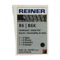 COLOP Reiner B6/8K Replacement Pad Black (Pack of 2) RB8KINK