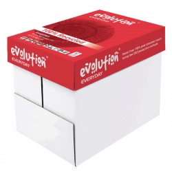 Evolution Everyday A4 Paper 80gsm White (Pack of 2500) EVE2180