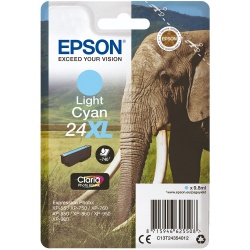 Original Epson 24XL (C13T24354012) Light Cyan Inkjet Cartridge