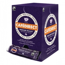 Cafedirect Fairtrade Freeze Dried Instant Coffee Sticks (Pack of 250) TWI41023