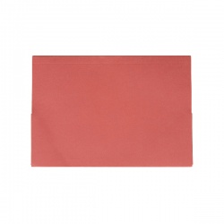 Guildhall Red Double Pocket Legal Wallet Foolscap (Pack of 25) 214-RED