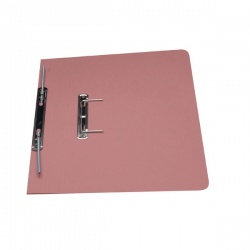 Guildhall Pink Transfer Spring Foolscap File (Pack of 50) 348-PNK