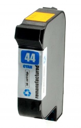 Remanufactured HP 44 (51644C) Cyan Ink Cartridge