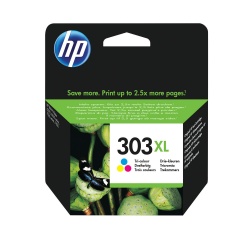 HP Original 303XL High Yield Tri Colour Ink Cartridge
