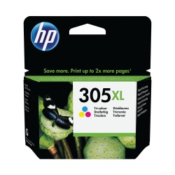 HP 305XL Original High Yield Tri Colour Ink Cartridge