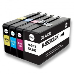 Remanufactured HP 953XL High Yield Ink Cartridge Multipack