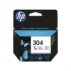 HP 304 Ink Cartridge Tricolour N9K05AE#BGX