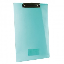 Rapesco Frosted Transparent Clipboard Single SHPPCBAS