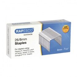 Rapesco Branded Staples 8mm (Pack of 5000) S11880Z3