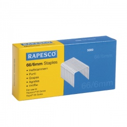 Rapesco Branded Staples 6mm 66/6mm (Pack of 5000) S66600Z3