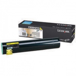Lexmark Yellow Toner Cartridge High Yield C930H2YG
