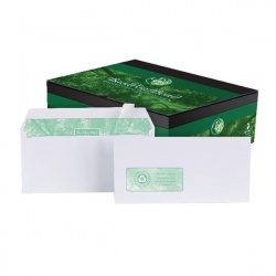 Basildon Bond DL Envelopes Window 120gsm Peel and Seal White A80117