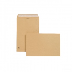 New Guardian Envelope 381 x 254mm 130gsm Manilla Peel and Seal (Pack of 125) E23513