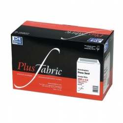 Plus Fabric C4 Envelopes Window Peel and Seal Easy Open 120gsm White (Pack of 250) L23970