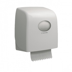 AQUARIUS White SlimrRoll Hand Towel Dispenser 6953