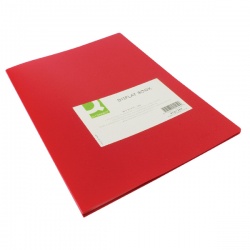 Q-Connect Display Book 20 Pocket Red KF01250