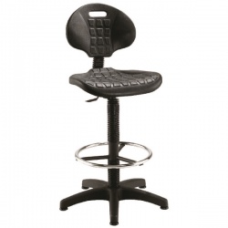 Jemini Draughtsman Black Chair KF017052