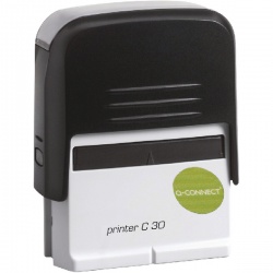 Q-Connect Voucher for Self-Inking Stamp 72 x 33mm KF02114