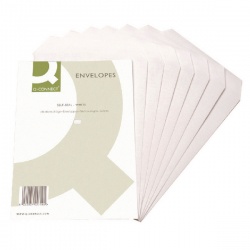 Q-Connect C4 Envelopes 90gsm White Self Seal (Pack of 250) KF02721