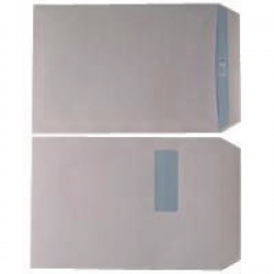 Q-Connect C4 Envelopes 100gsm Window Peel and Seal White (Pack of 250) KF03292