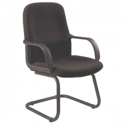 Jemini Visitor Cantilever Leg Charcoal Chair KF03425