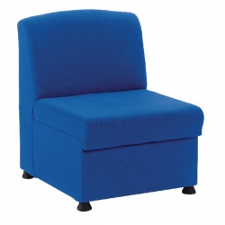 Arista Modular Reception Blue Chair  KF03489