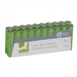 Q-Connect Battery AAA Economy (Pack of 20)