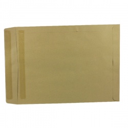 Q-Connect Envelope 406 x 305mm 115gsm Self Seal Manilla (Pack of 250) 8313
