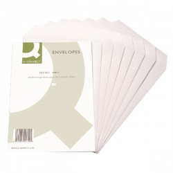 Q-Connect C5 Envelopes 90gsm Self Seal White (Pack of 500) 2898